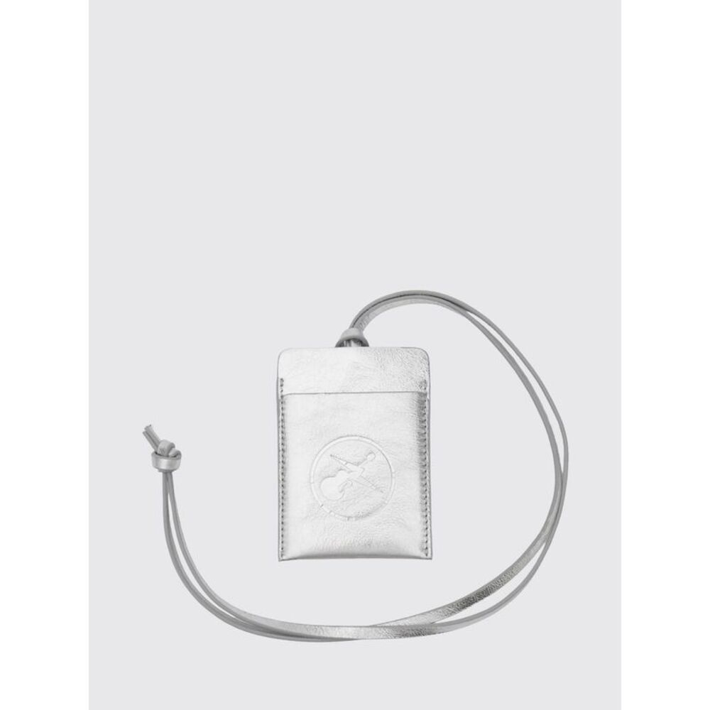 A.P.C. Men A.P.C. X Frgmt Dough Leather Crossbody Card Holder With Embossed Logo
